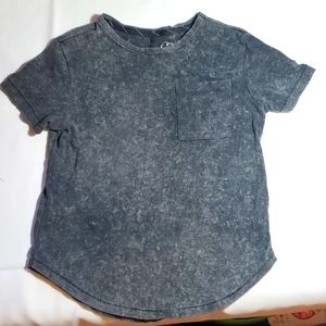 Boys Blackwash T-shirt, Size s(6/7)